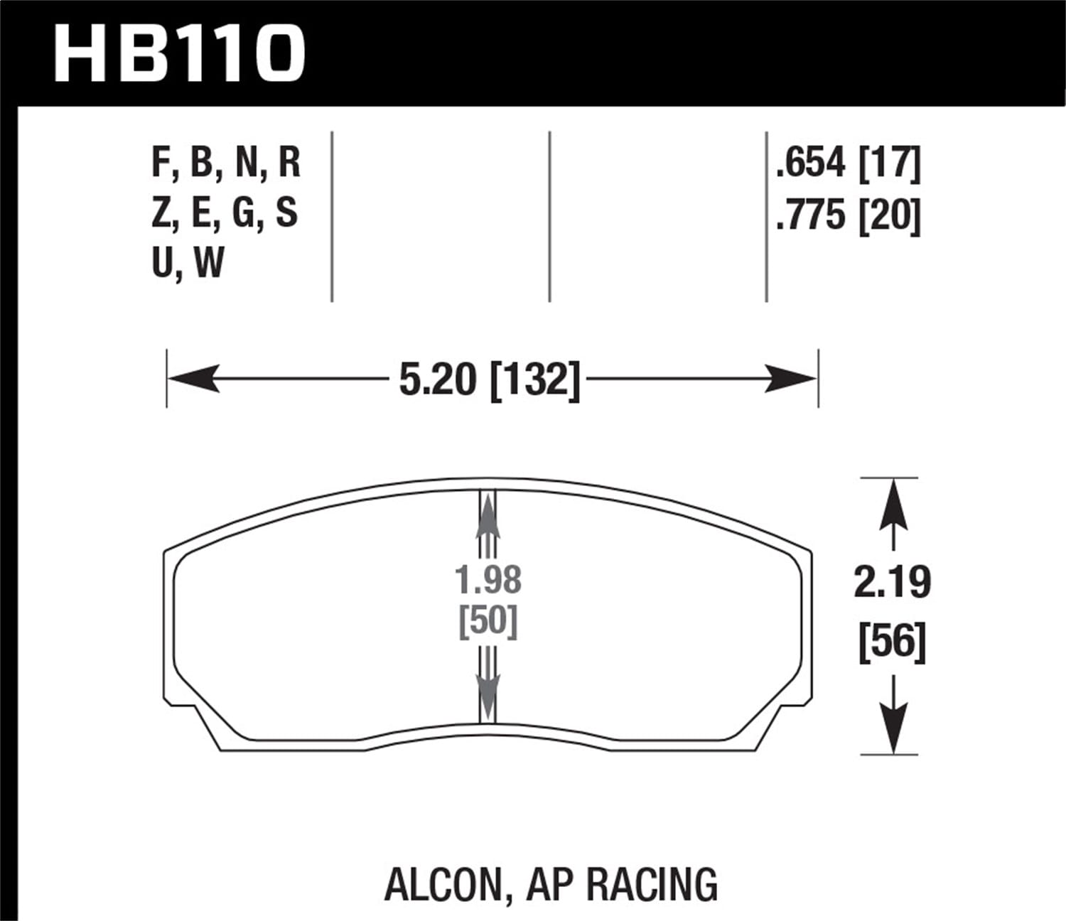 HPS 5.0 Disc Brake Pad