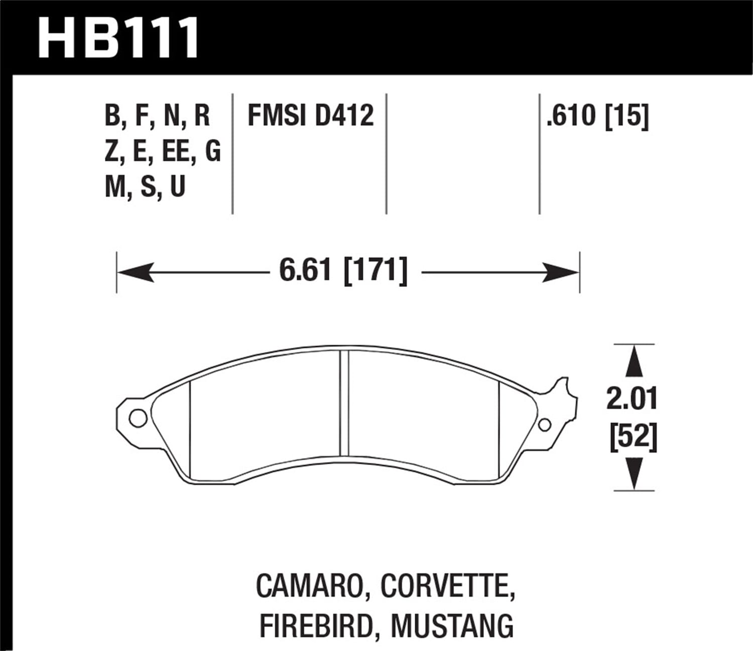 HPS 5.0 Disc Brake Pad