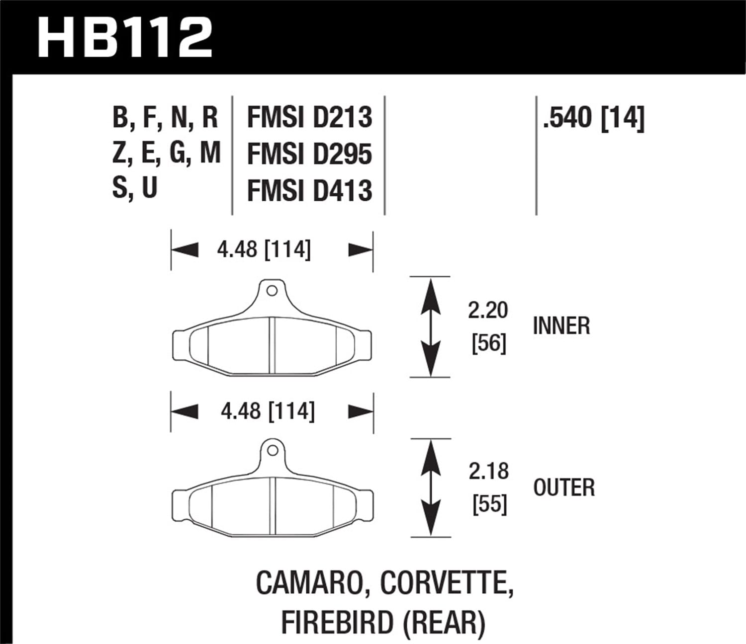 HPS 5.0 Disc Brake Pad