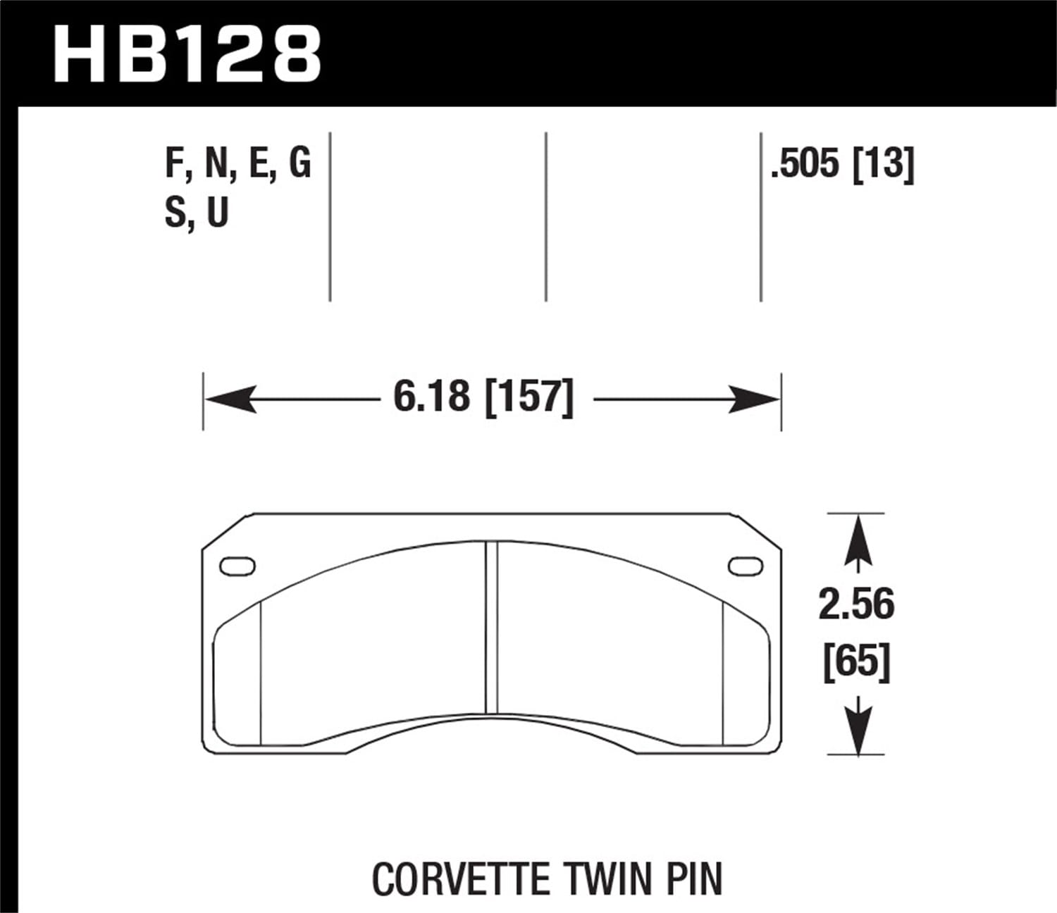 ER-1 Disc Brake Pad