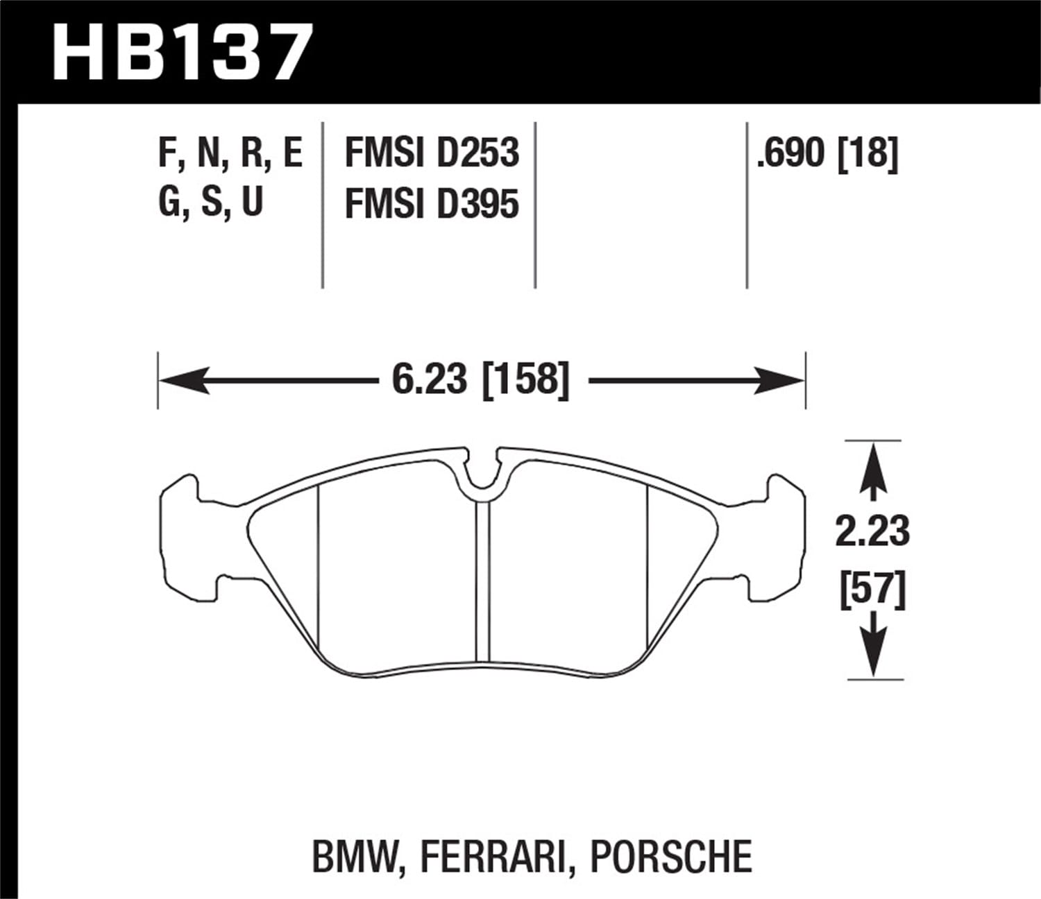Blue 9012 Disc Brake Pad