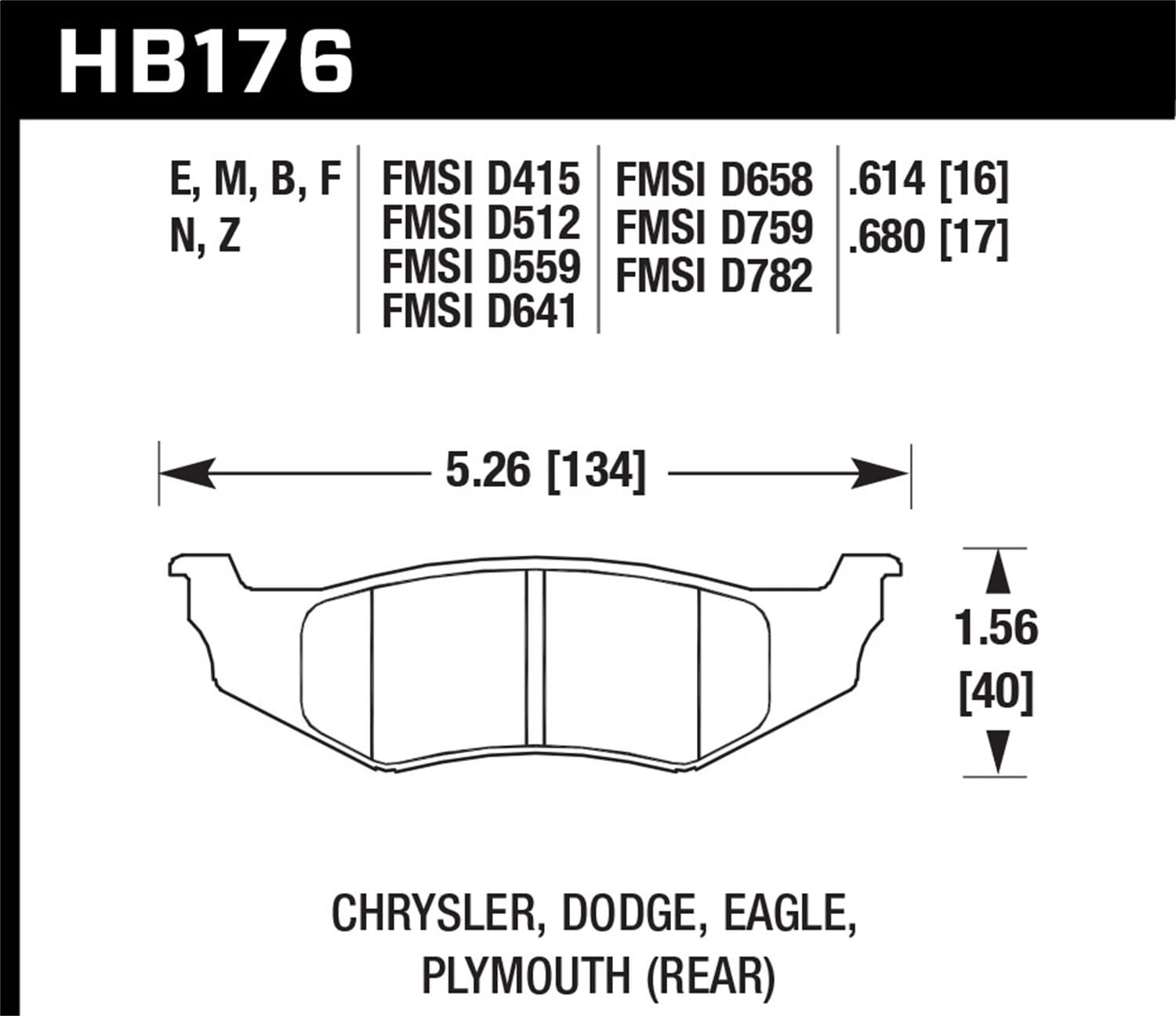 HPS 5.0 Disc Brake Pad