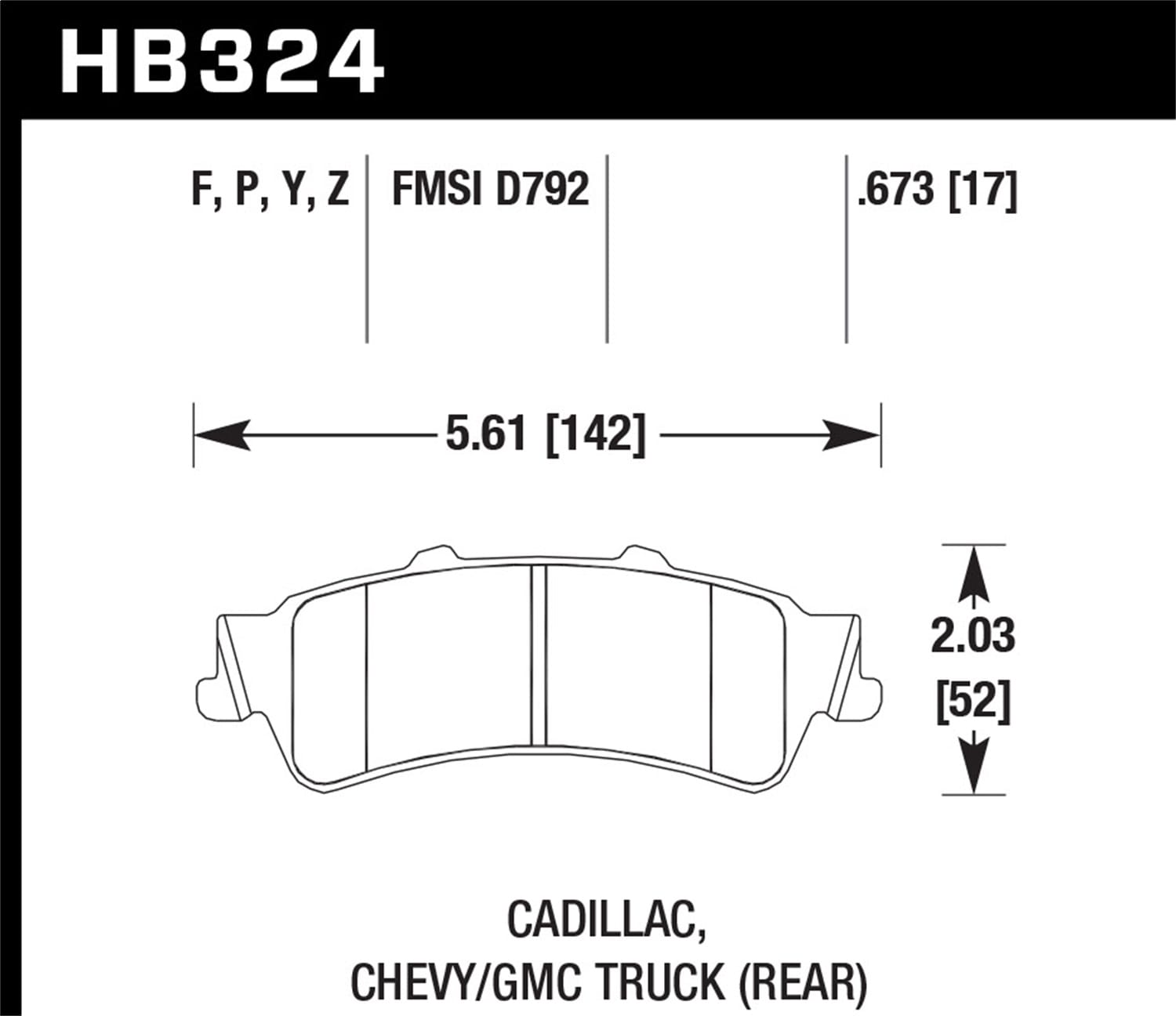 HPS Disc Brake Pad
