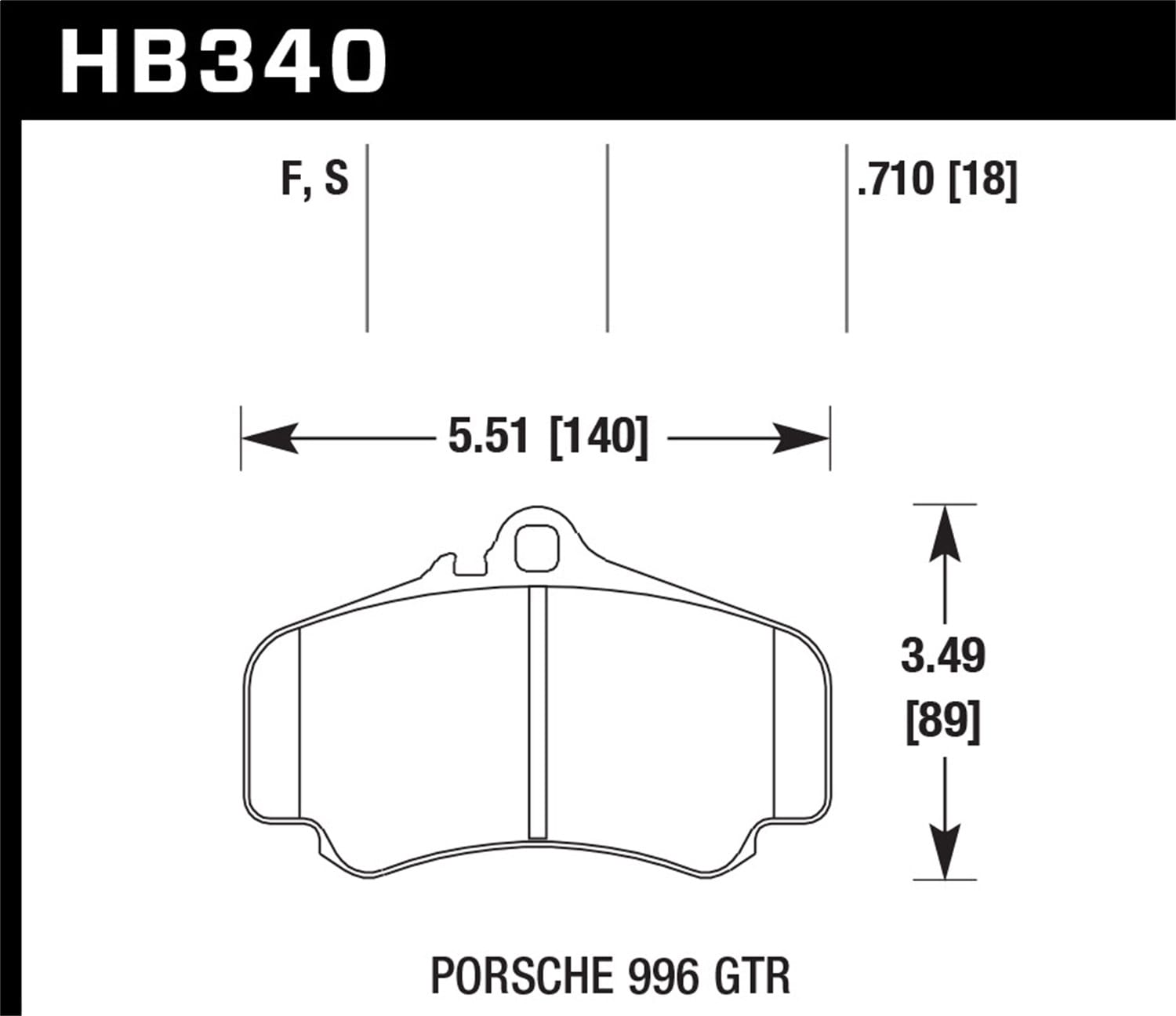 HPS Disc Brake Pad