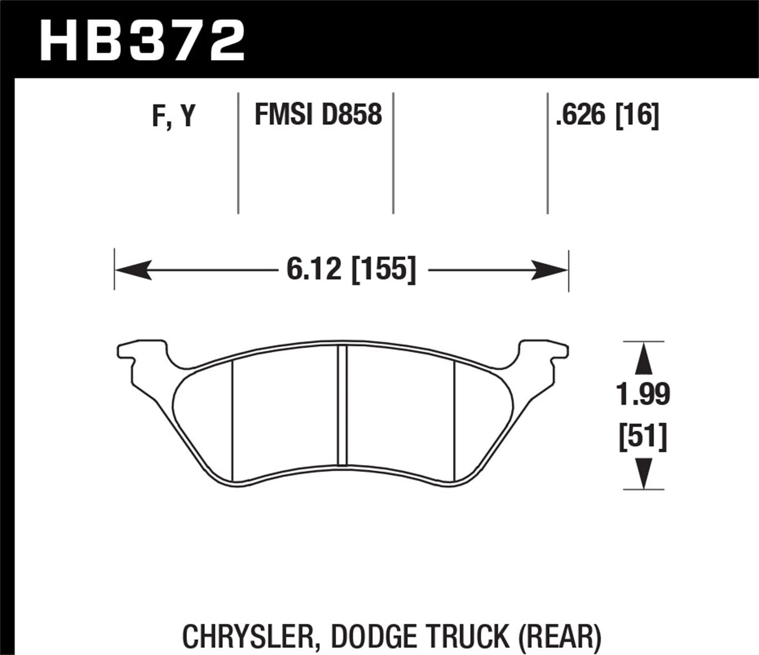 SuperDuty Disc Brake Pad