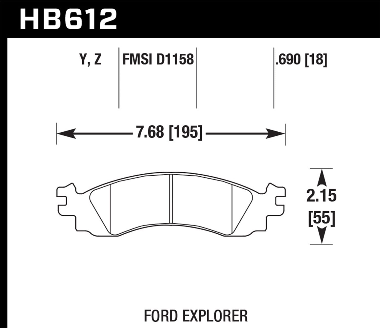 LTS Disc Brake Pad
