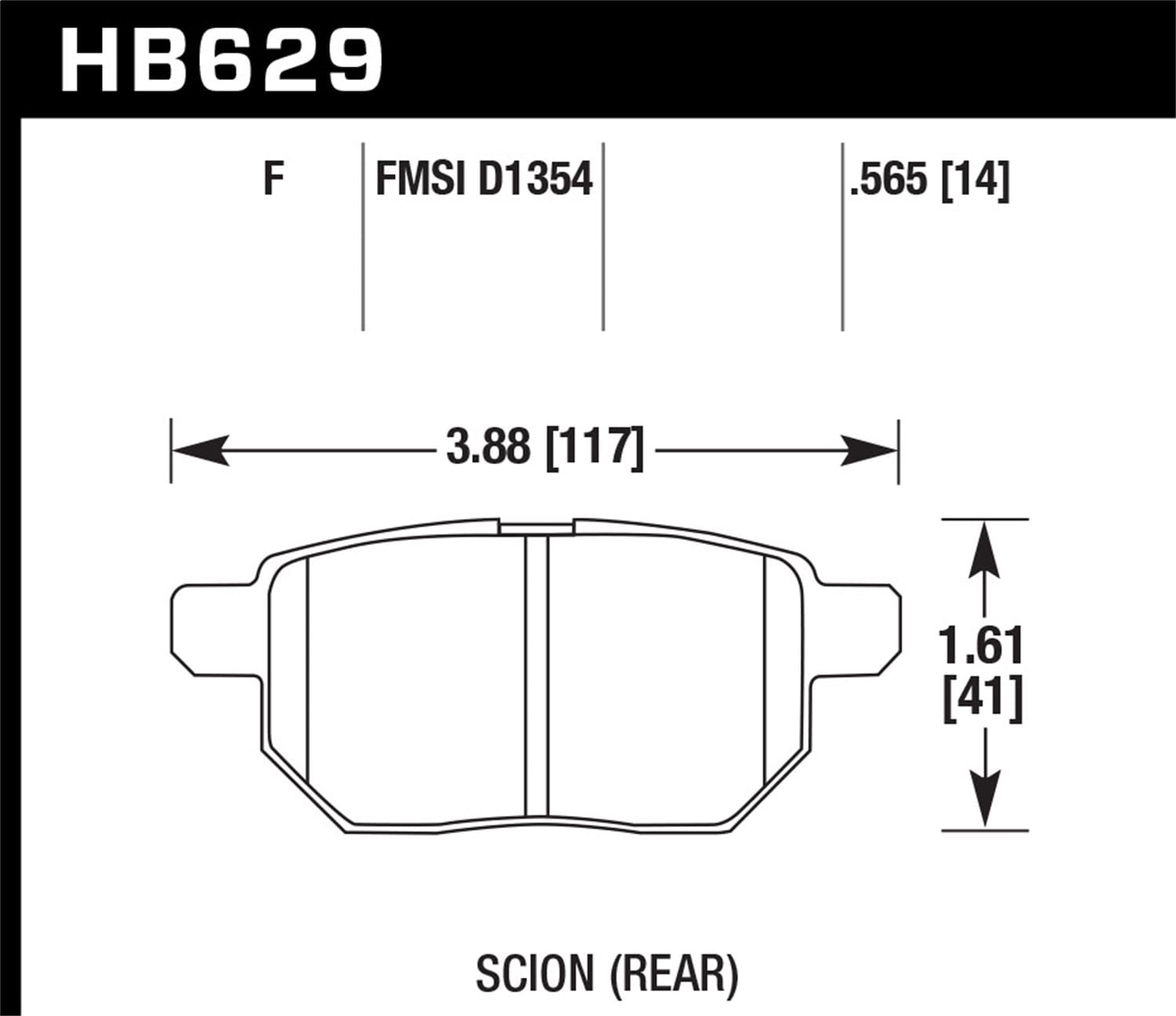 HPS 5.0 Disc Brake Pad