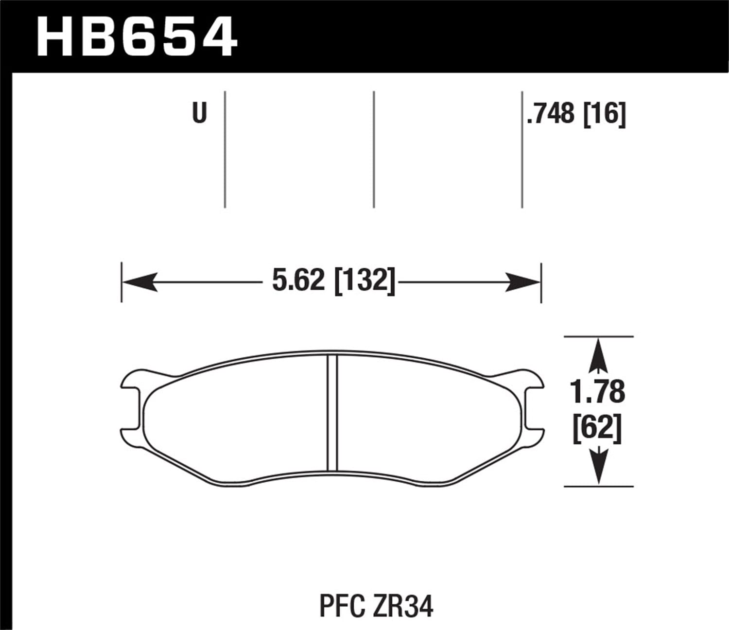 DTC-70 Disc Brake Pad