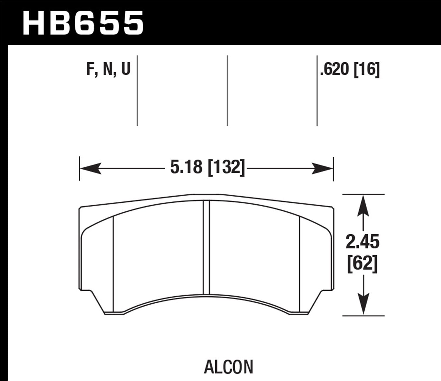 HPS 5.0 Disc Brake Pad