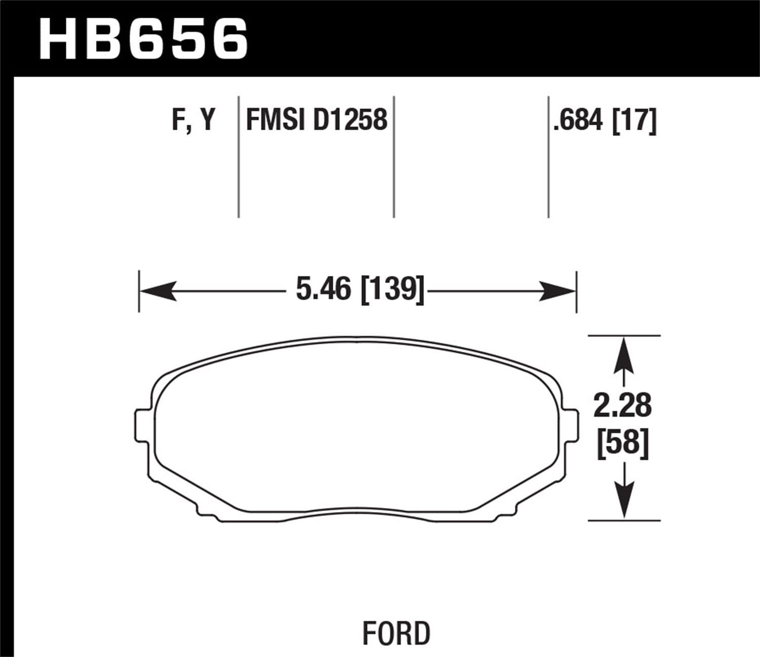 HPS Disc Brake Pad