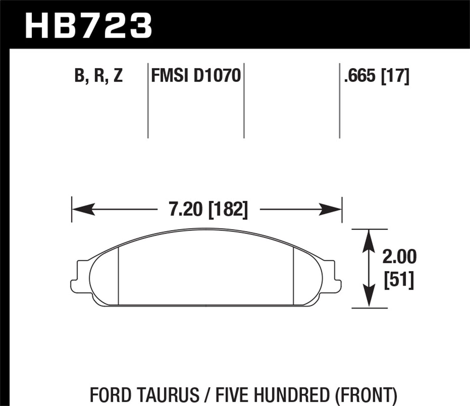 HPS 5.0 Disc Brake Pad