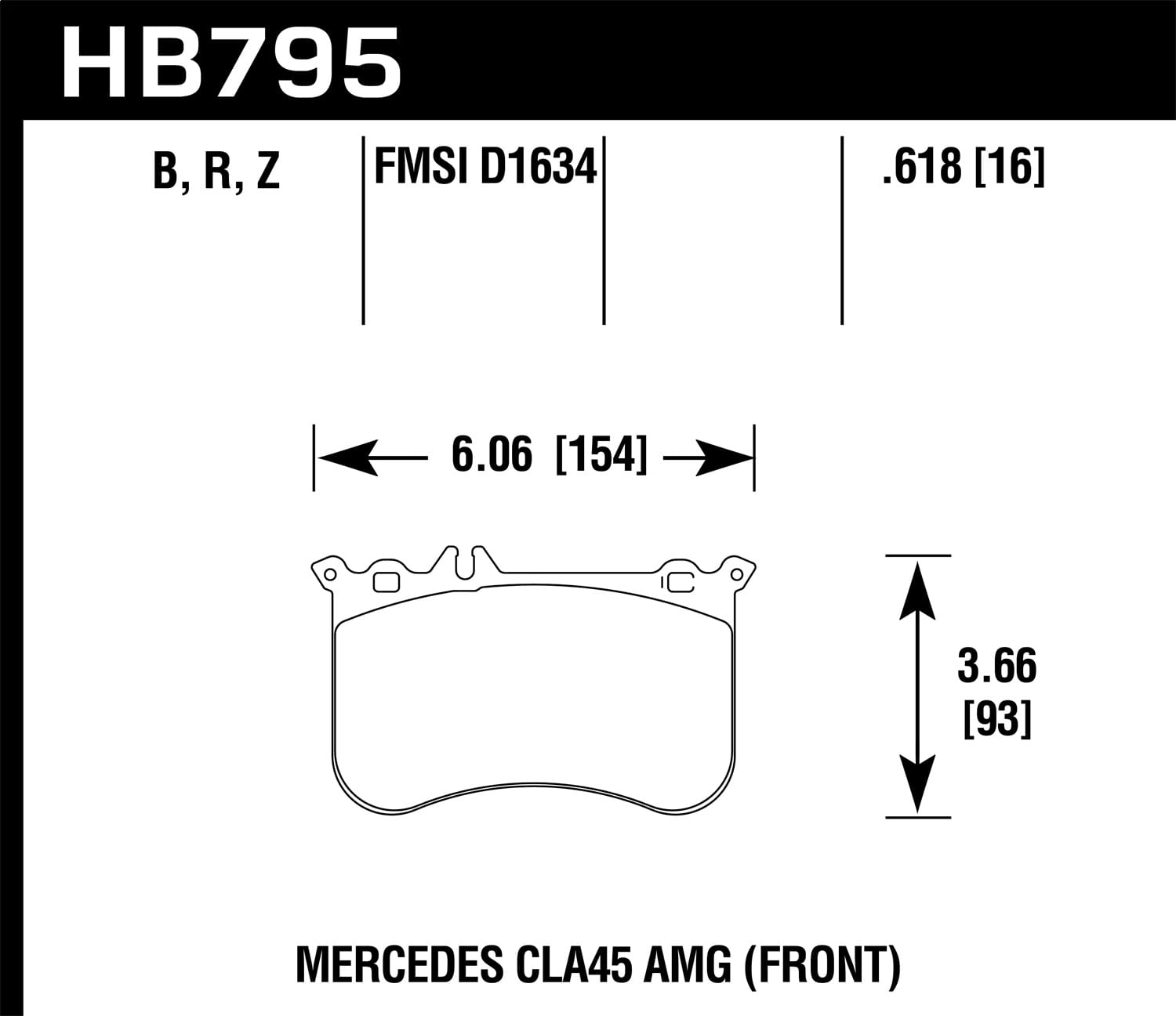 HPS 5.0 Disc Brake Pad