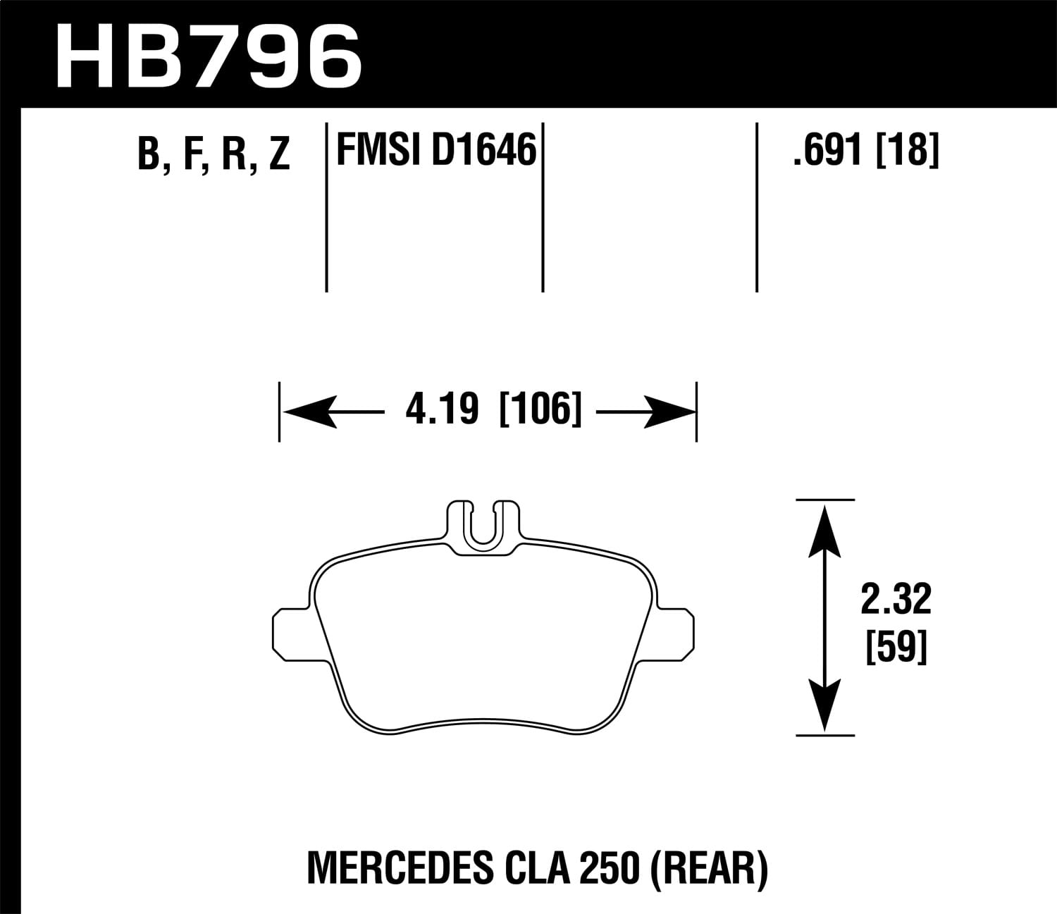 HPS 5.0 Disc Brake Pad
