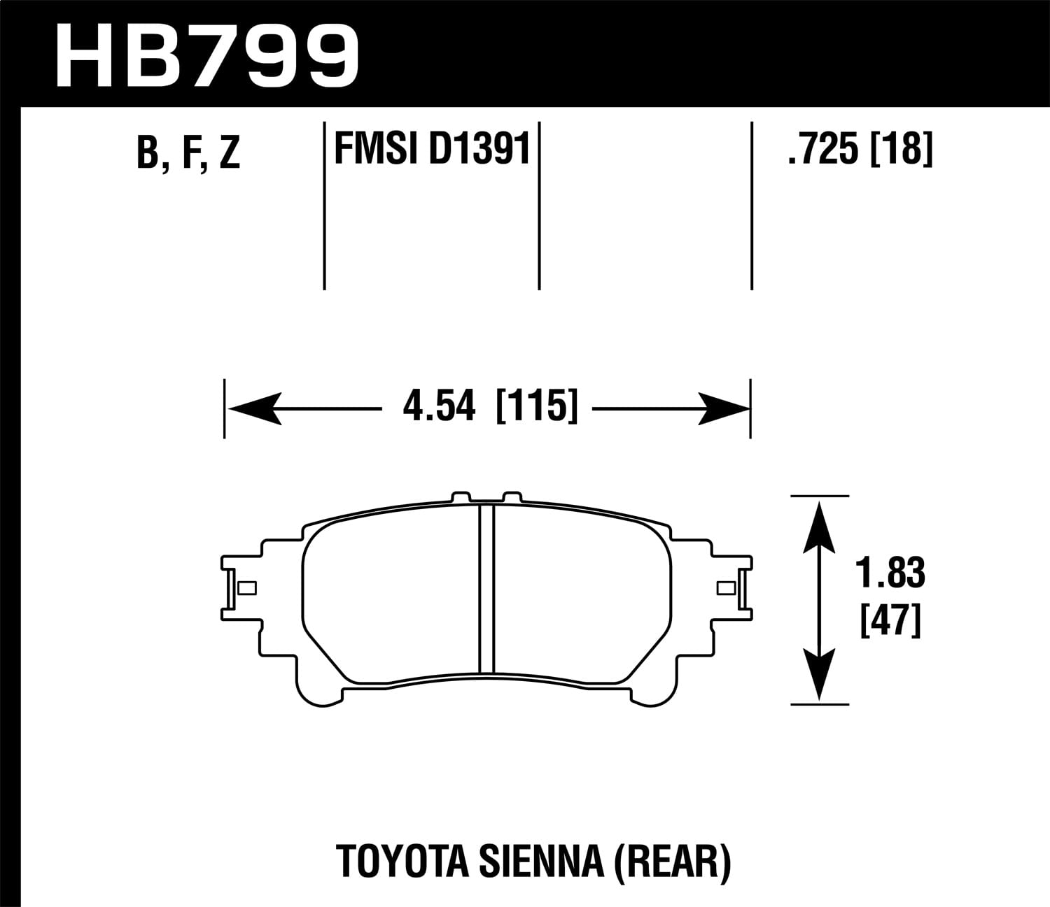 HPS 5.0 Disc Brake Pad