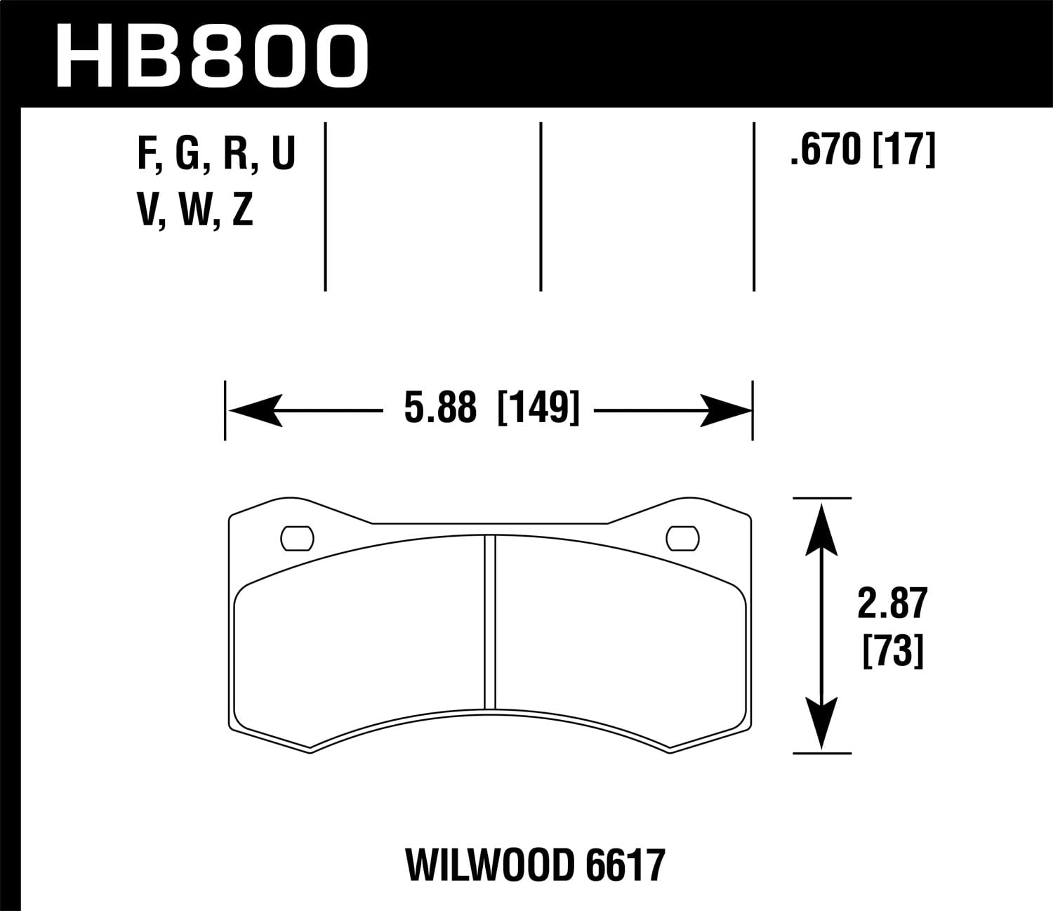 ER-1 Disc Brake Pad