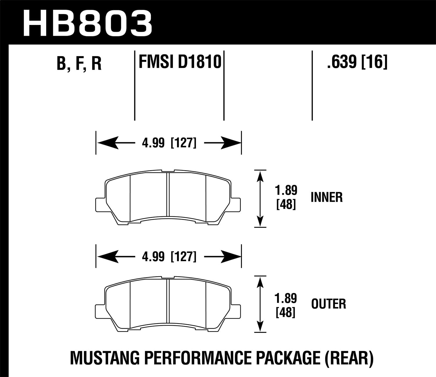 DTC-30 Disc Brake Pad