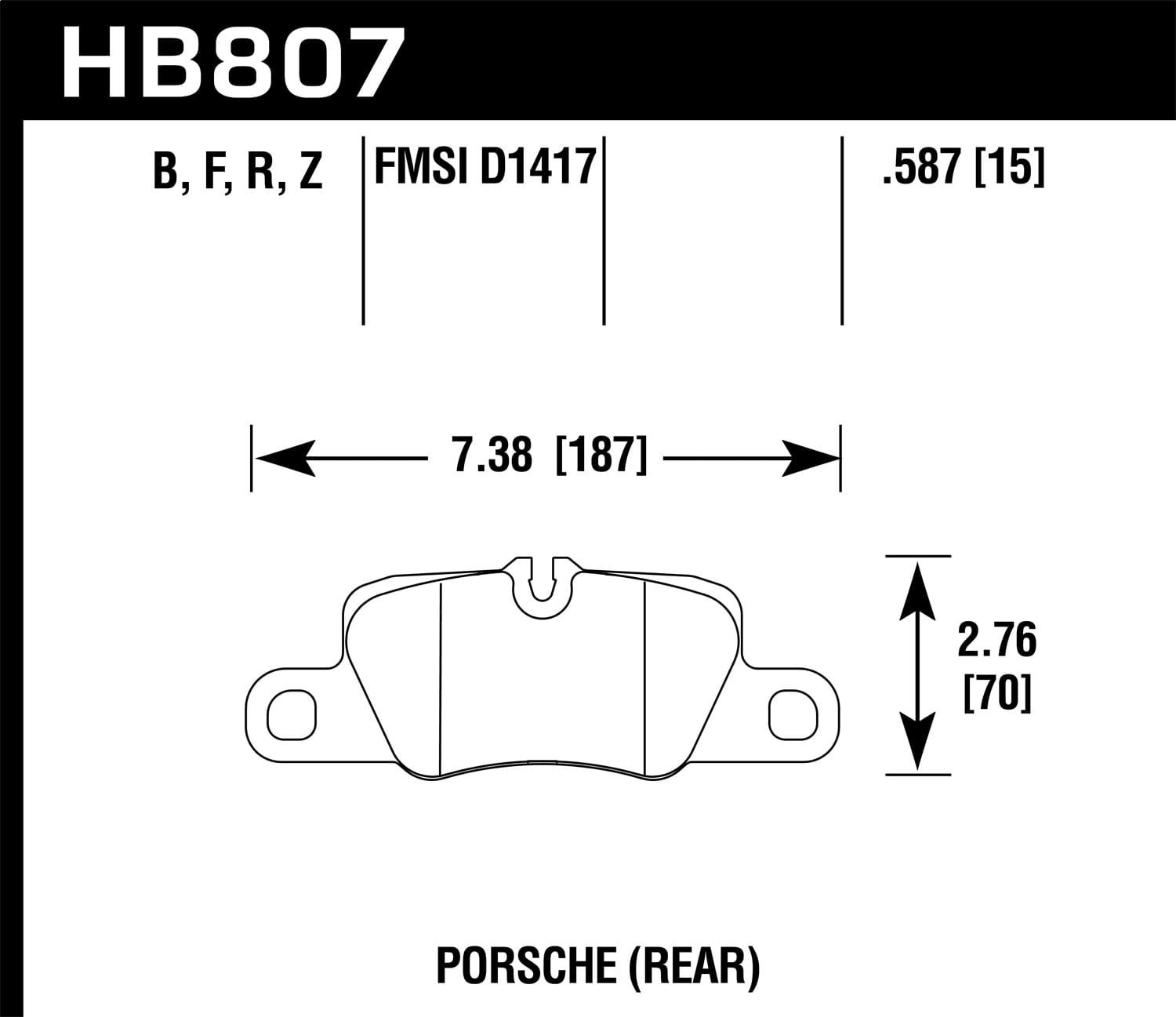 HPS 5.0 Disc Brake Pad