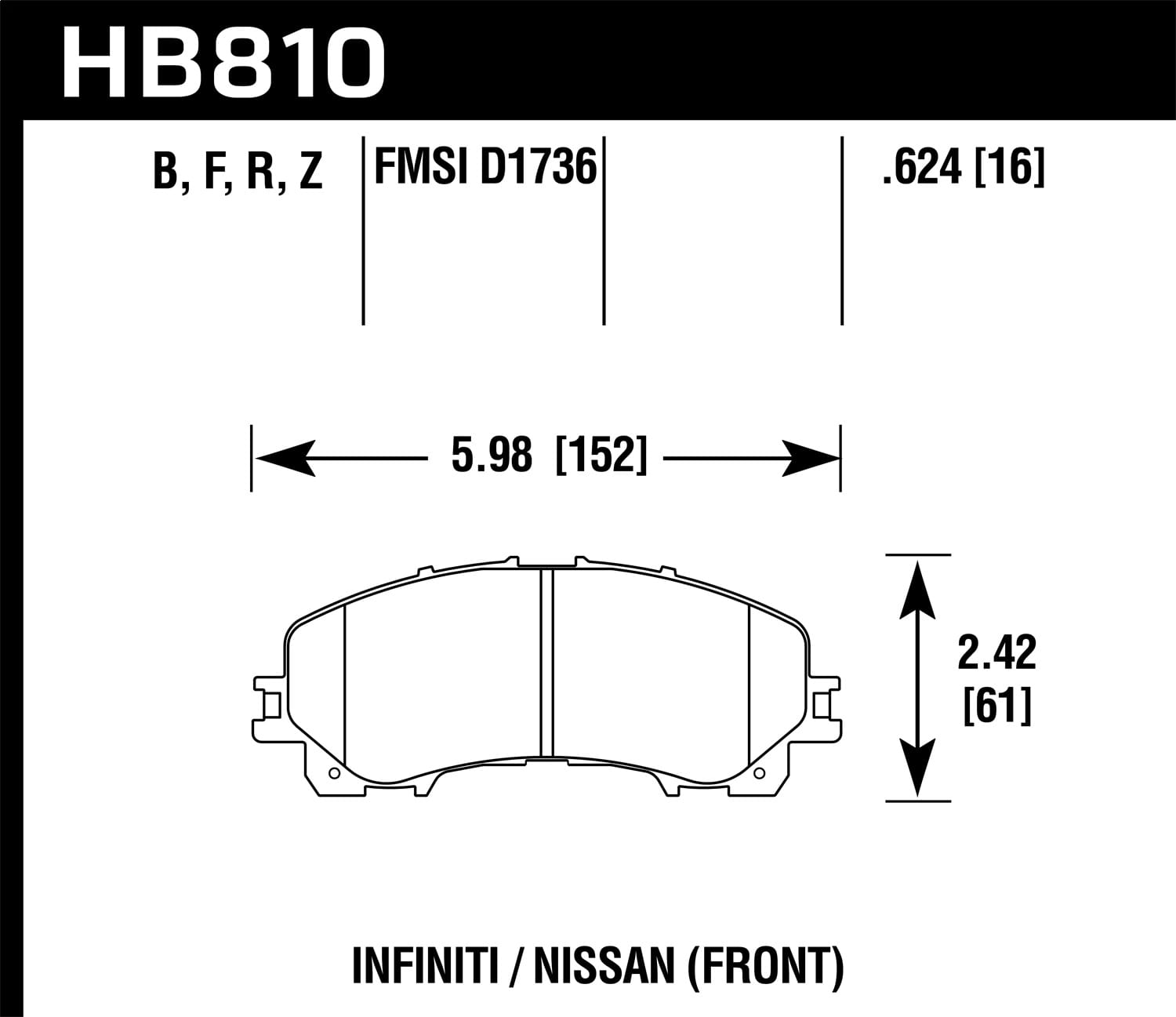 HPS 5.0 Disc Brake Pad