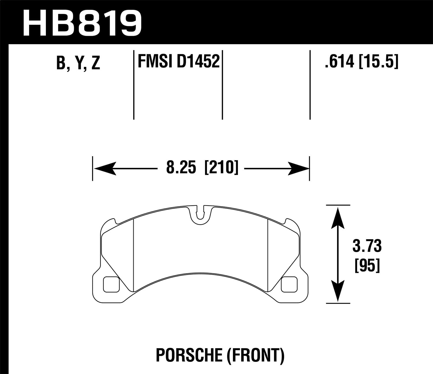 HPS 5.0 Disc Brake Pad