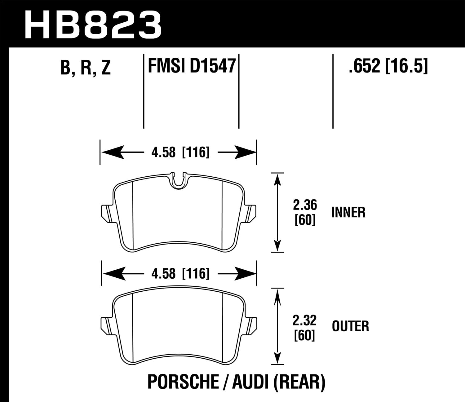 HPS 5.0 Disc Brake Pad