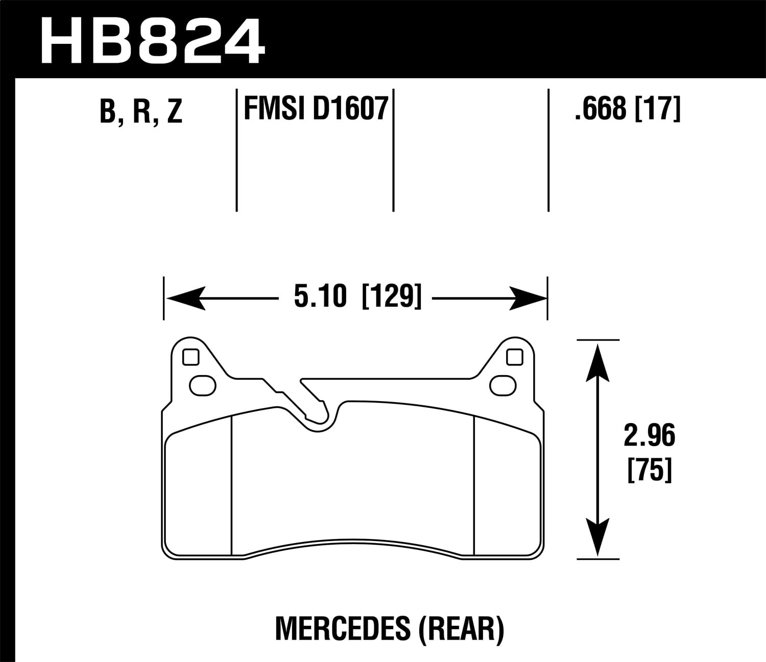 HPS 5.0 Disc Brake Pad