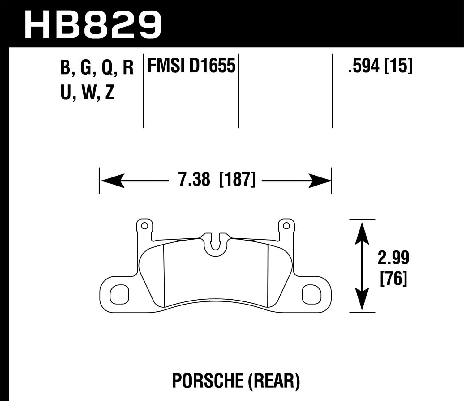 HPS 5.0 Disc Brake Pad