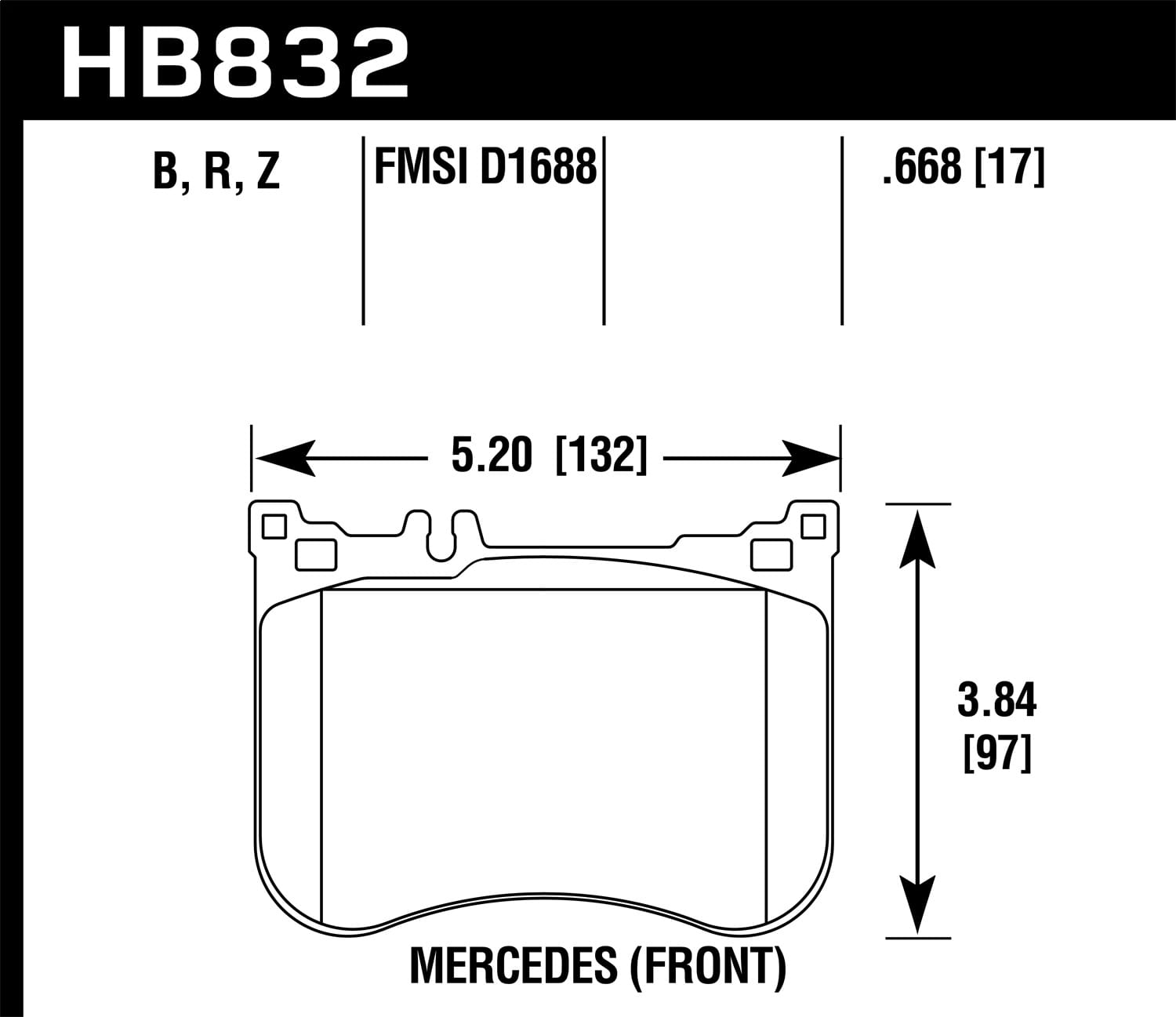 HPS 5.0 Disc Brake Pad