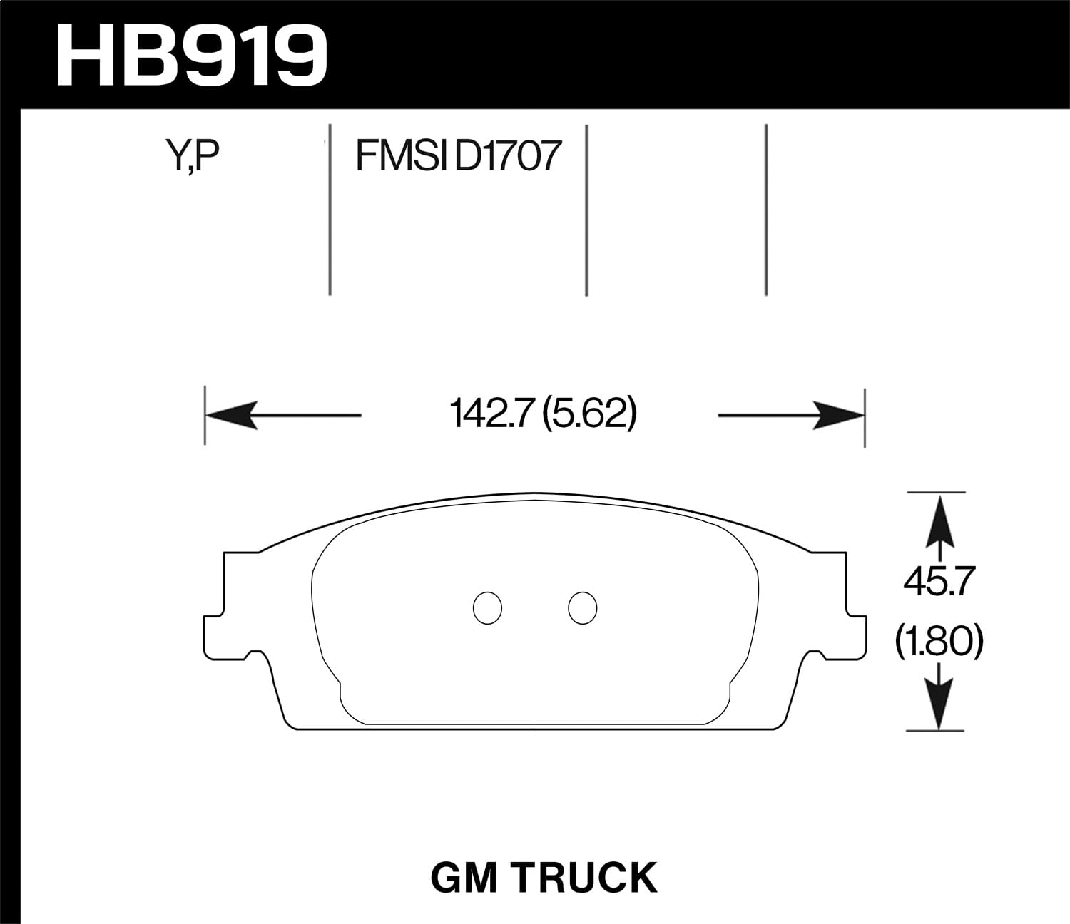 SuperDuty Disc Brake Pad