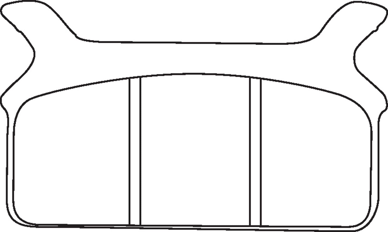 Non-Asbestos Organic Disc Brake Pads