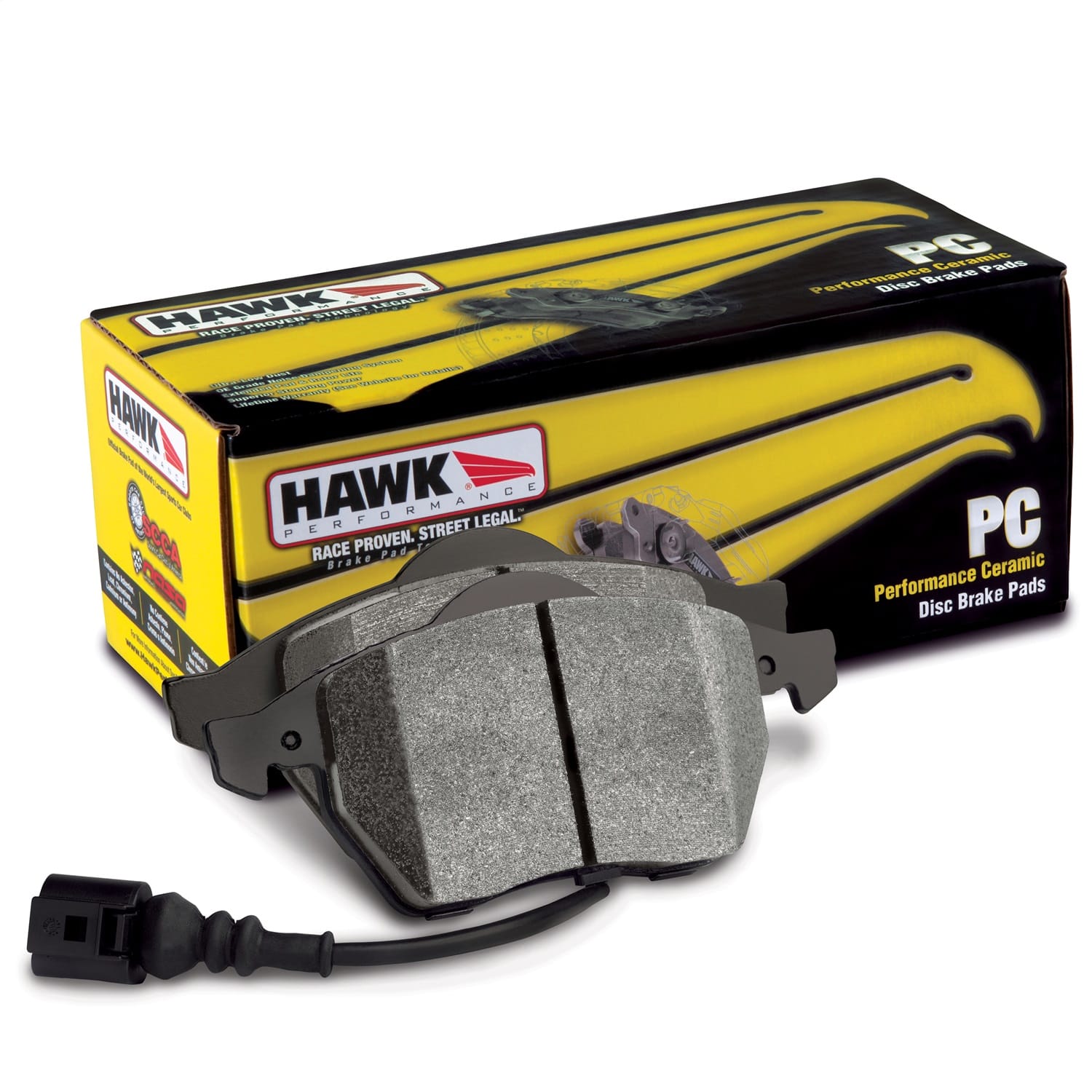 Performance Ceramic Disc Brake Pad thumbnail 2