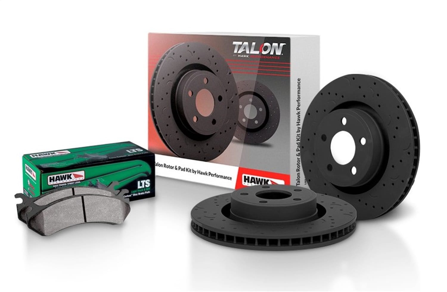 Talon Street Rotor And Brake Pad Kit thumbnail 2