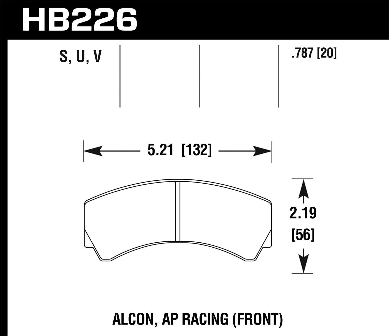 HT-10 Disc Brake Pad
