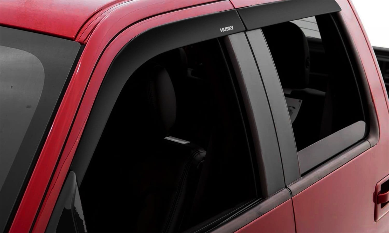 Husky Liners Low Profile Ventvisor Deflector; Smoke; In-Channel Mount; 4 pc. thumbnail 3