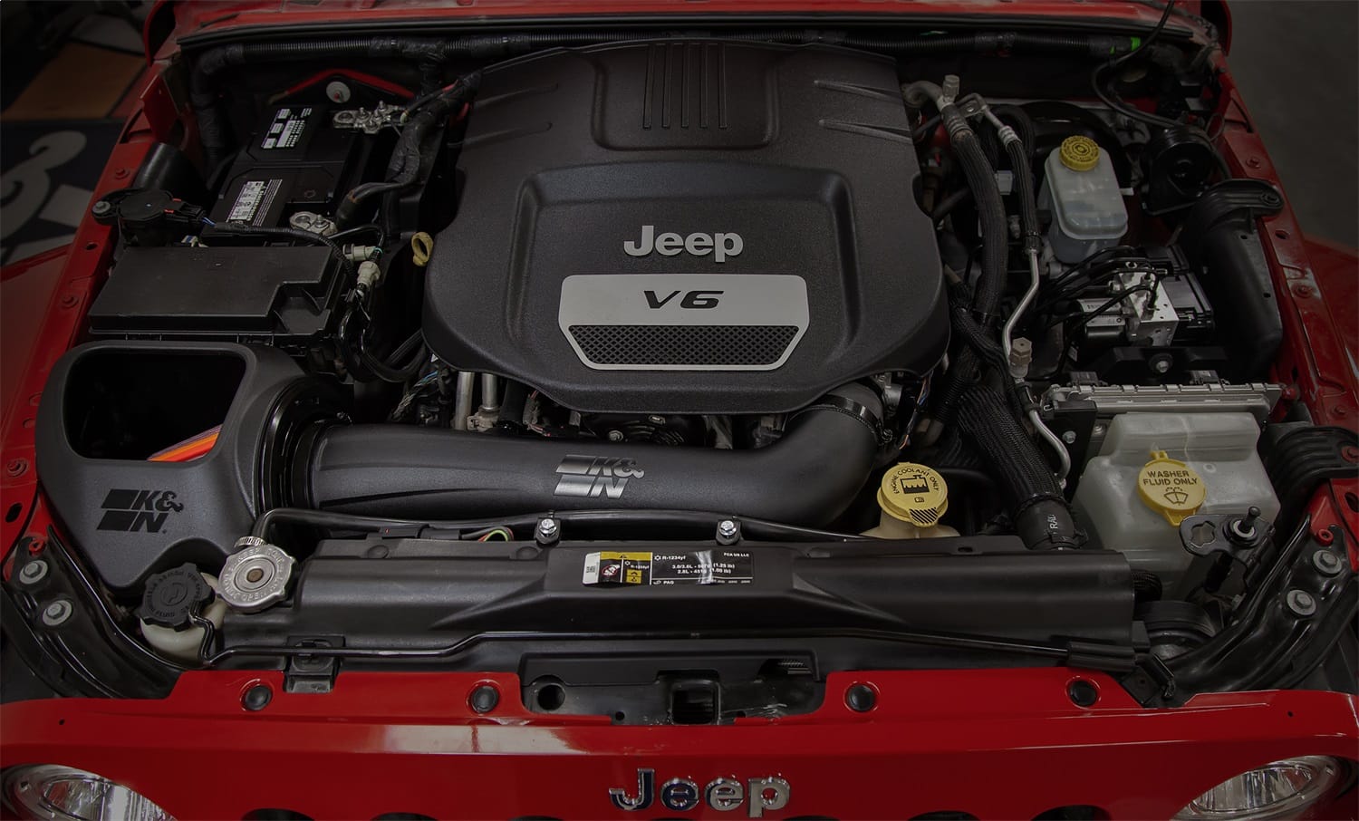 NextGen Cold Air Intake-Jeep Wrangler V6 3.6L F/I thumbnail 2