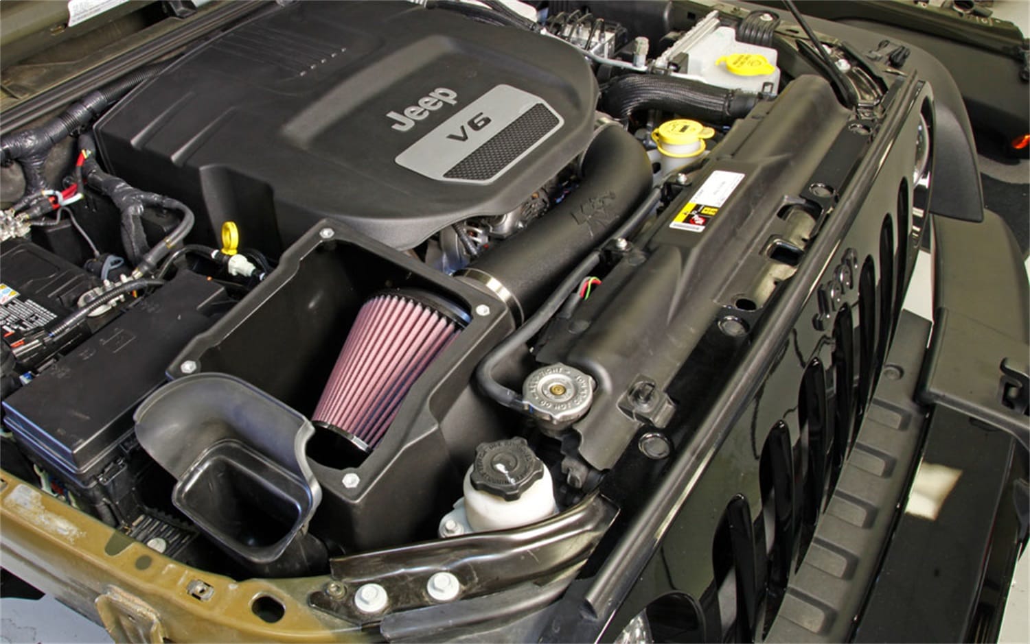Elevated Intake Kit (Snorkel)-Jeep Wrangler JK 3.6L V6 thumbnail 14