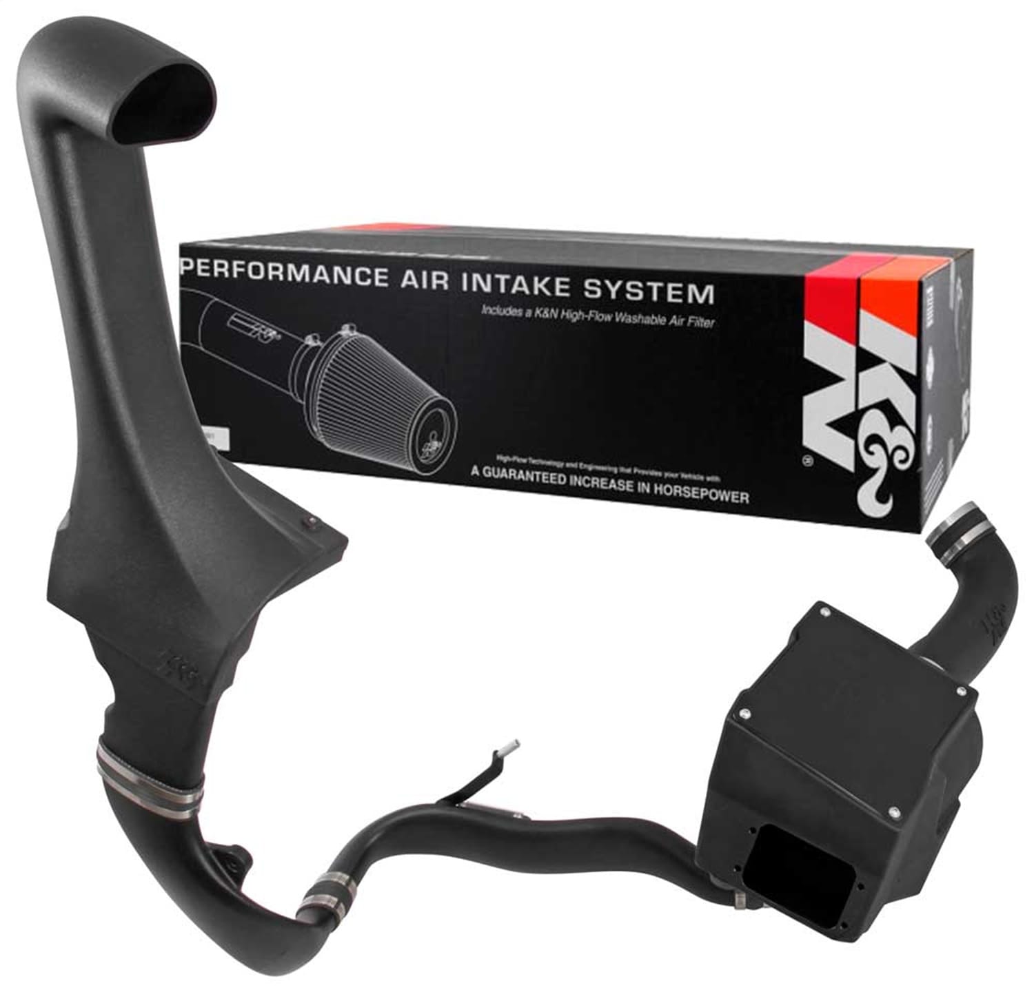 Elevated Intake Kit (Snorkel)-Jeep Wrangler JK 3.6L V6 thumbnail 5