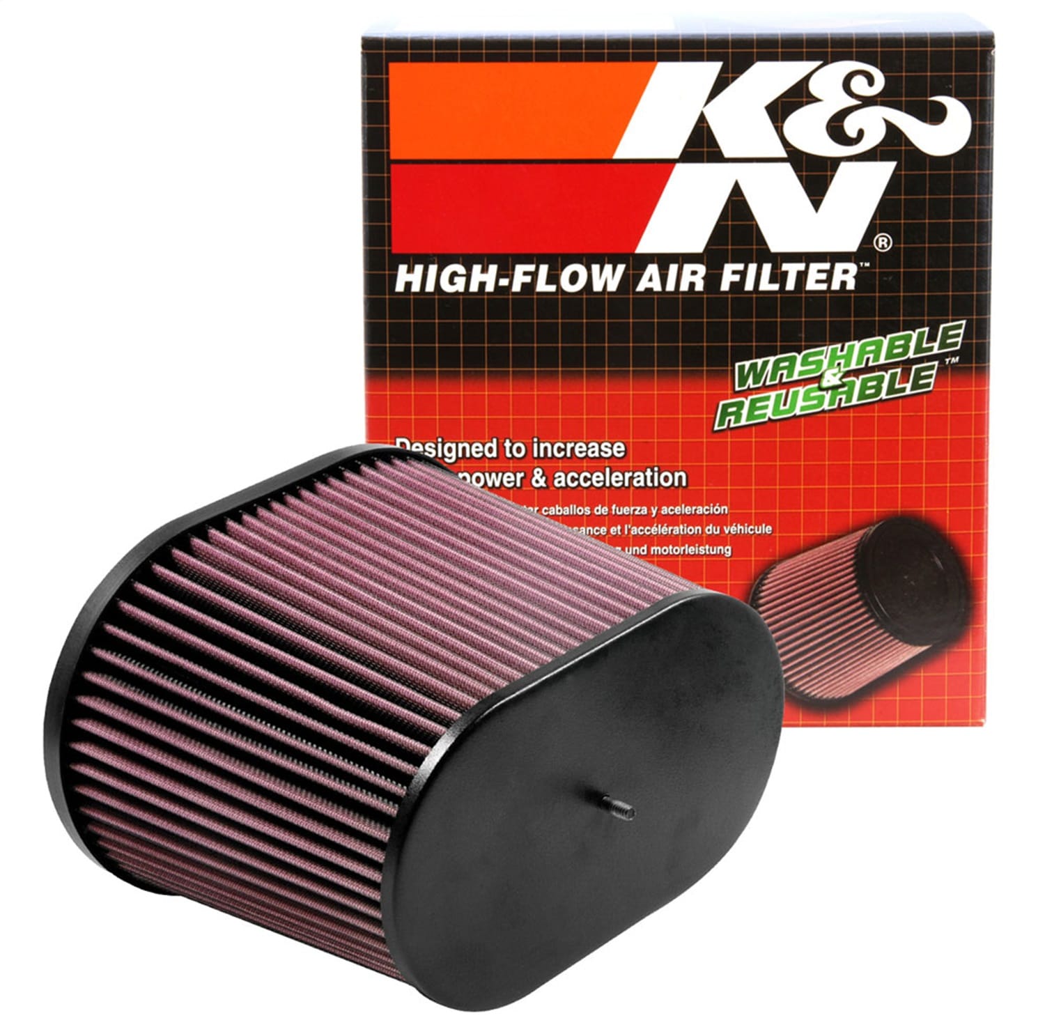 Oval Universal Air Filter thumbnail 4
