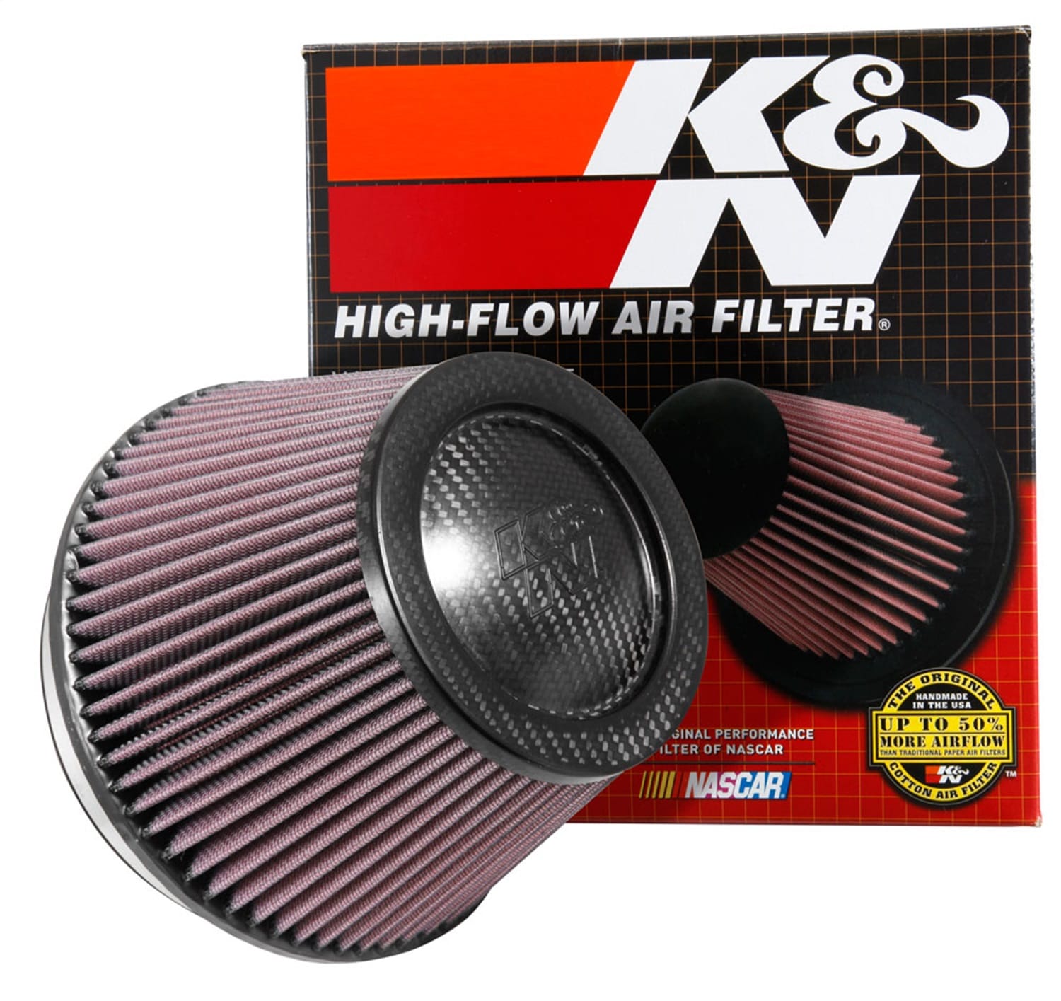 Universal Air Filter-Carbon Fiber Top thumbnail 3