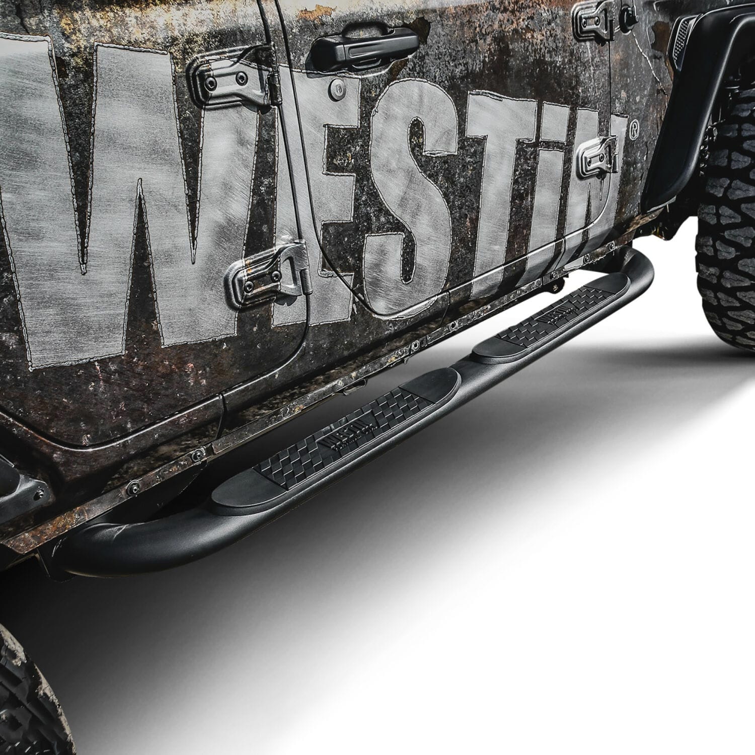 Platinum 4 Oval Nerf Step Bars thumbnail 5