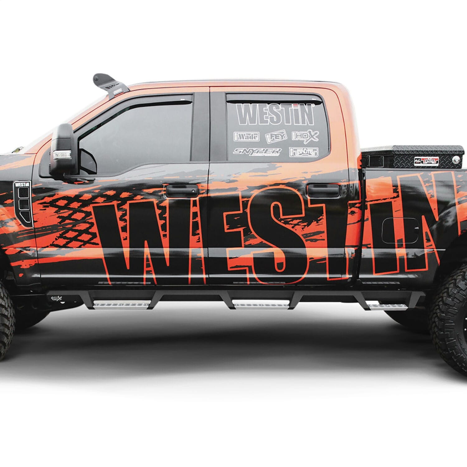 HDX Stainless Drop Wheel-to-Wheel Nerf Step Bars thumbnail 9