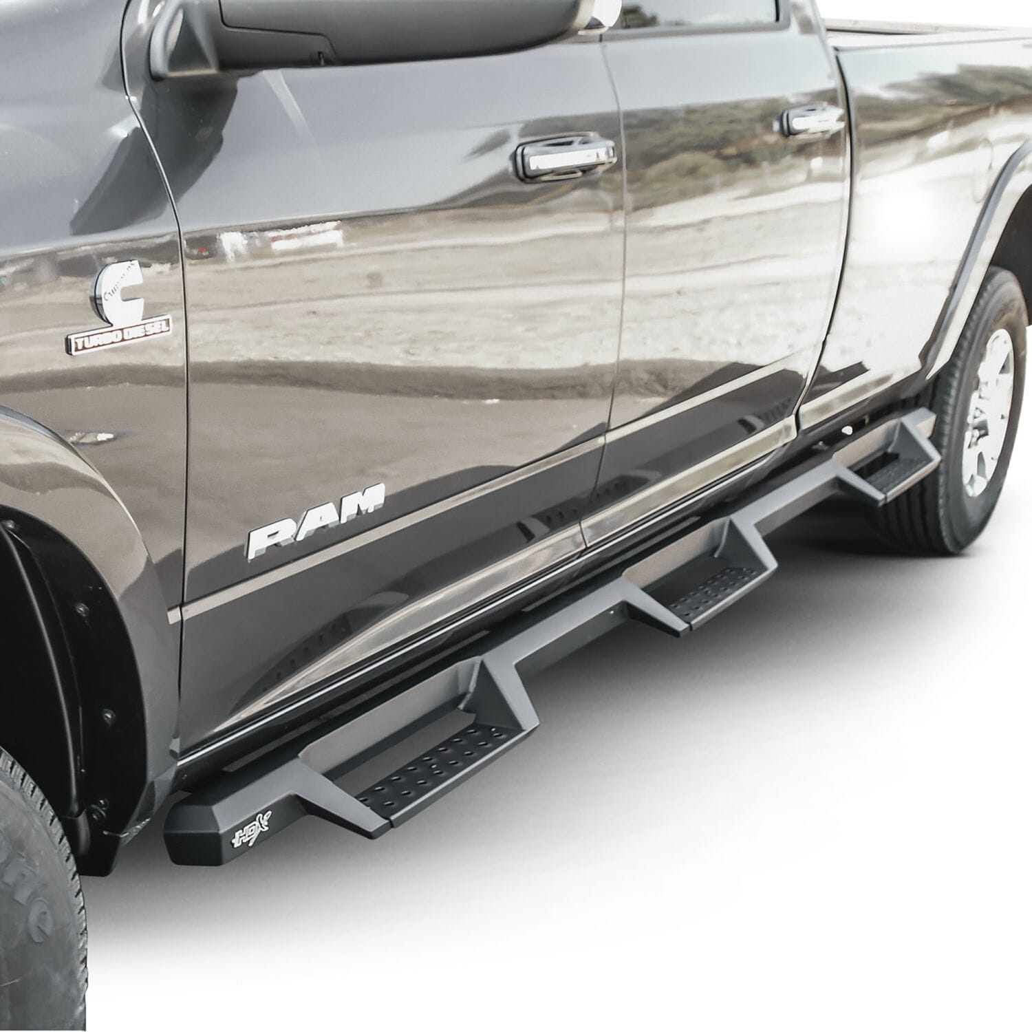 HDX Drop Wheel-to-Wheel Nerf Step Bars thumbnail 7
