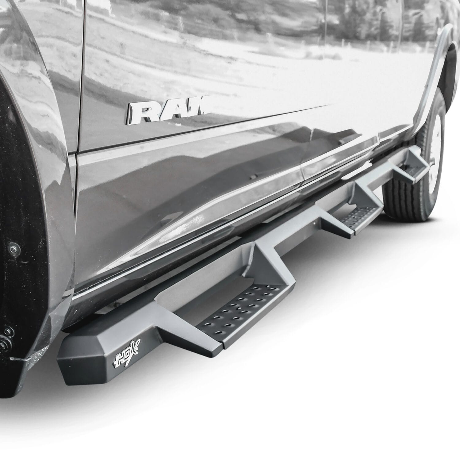 HDX Drop Wheel-to-Wheel Nerf Step Bars thumbnail 8