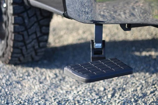AMP Research 21-22 Ford F150 BedStep (Does Not Work w/Dual Exhaust) - Black - 75328-01A