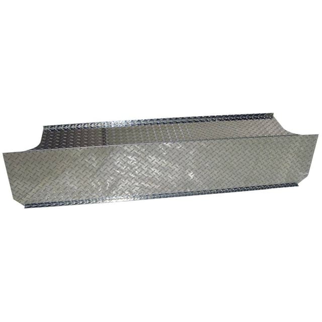 MBRP Exhaust Checker Plate Cover to Conceal "T" Pipe in Bed BB0002