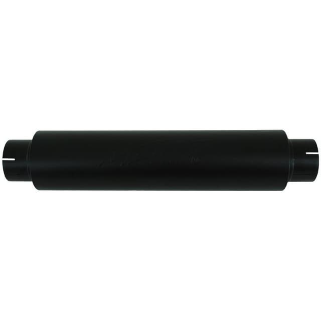 MBRP Exhaust Muffler 4" Inlet /Outlet 24" Body 30" Overall, Black Coated M2029BLK