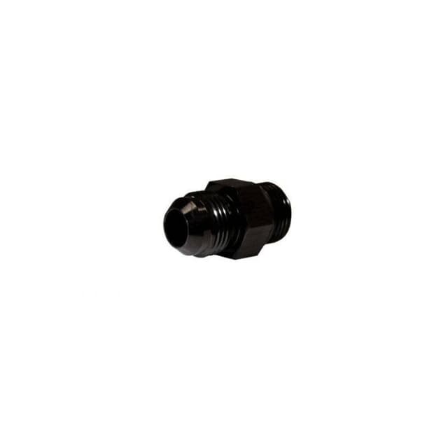 Fleece Performance Universal -10 to 7/8in-14 Straight Male Black w/ O-Ring - FPE-34805-A