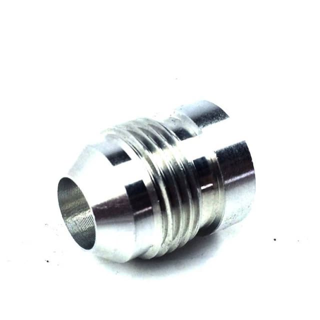 Fleece Performance 8AN Aluminum Male Weld Bung - FPE-AN971-08DRD