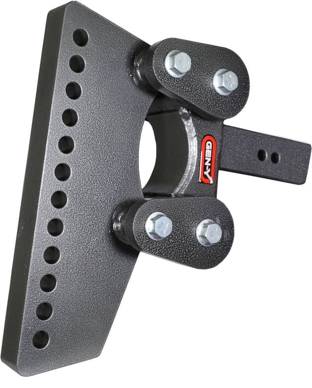 Gen-Y The Boss Torsion-Flex 2.5in Weight Distribution Shank 9.5in Drop 1.1K TW 10K Hitch - GH-2303