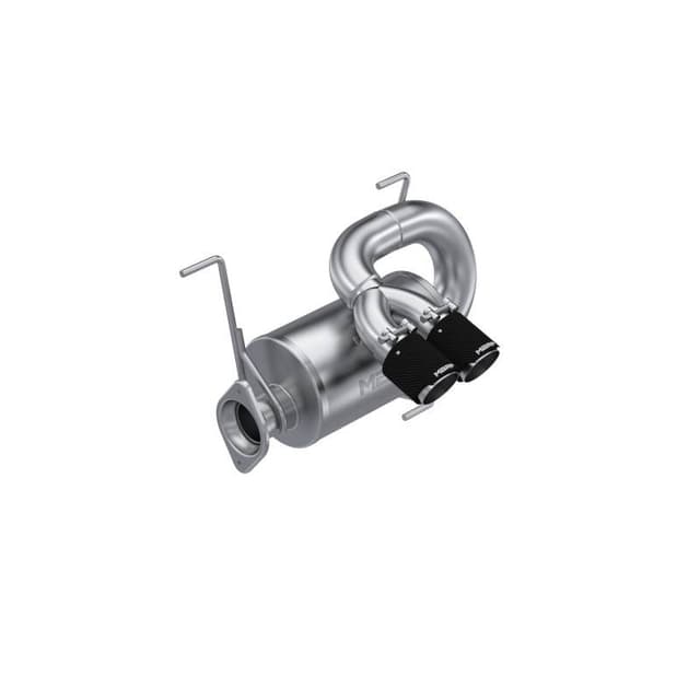 MBRP 22-23 Polaris RZR Pro R Single Slip-on Dual Outlet Performance Series - AT-9533PT