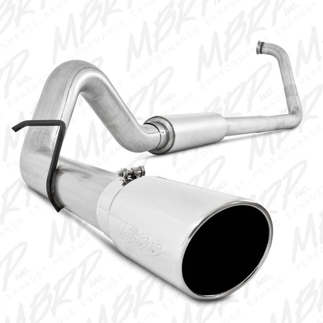 MBRP Exhaust 4" Turbo Back, Single Side Exit, Off-Road, AL S6212AL